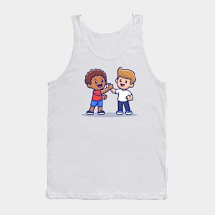 Cute Kids With Different Skin Color Tank Top